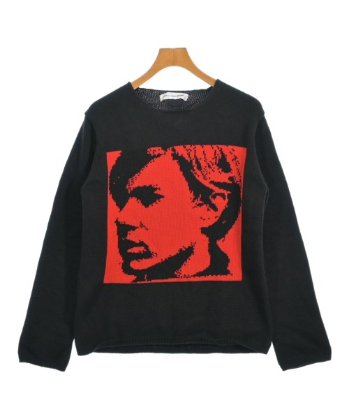 COMME des GARCONS SHIRT コムデギャルソンシャツニット・セーター メンズ -(S位) 黒【中古】【古着】