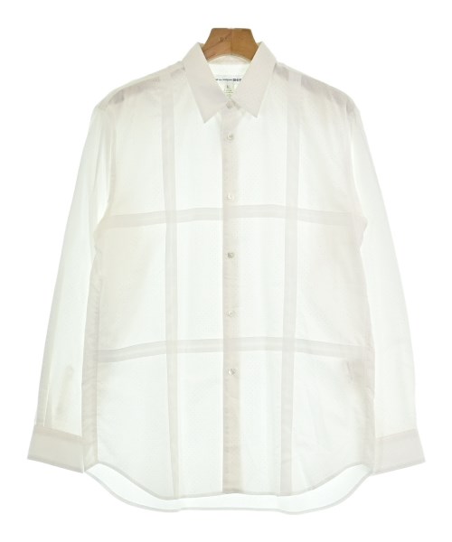 COMME des GARCONS SHIRT コムデギャルソンシャツ カジュアルシャツ メンズ S 白(ドット) 【中古】【古着】