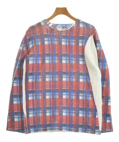 COMME des GARCONS SHIRT コムデギャルソンシャツニット・セーター メンズ L 赤x白x青等(チェック)【中古】【古着】｜RAGTAG（ブランド古着のラグタグ）