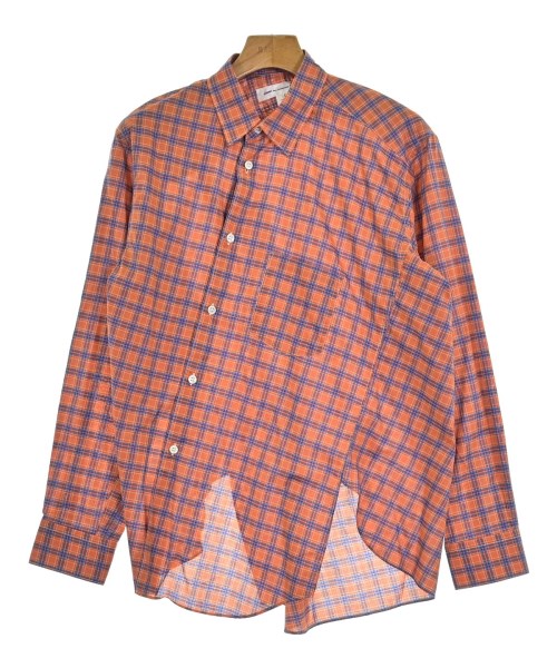 COMME des GARCONS SHIRT コムデギャルソンシャツ カジュアルシャツ メンズ S オレンジx青x赤系等(チェック) 【中古】【古着】