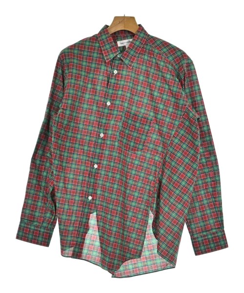 COMME des GARCONS SHIRT コムデギャルソンシャツカジュアルシャツ メンズ M 緑x赤x黄(読み合わせる)【中古】【古着】