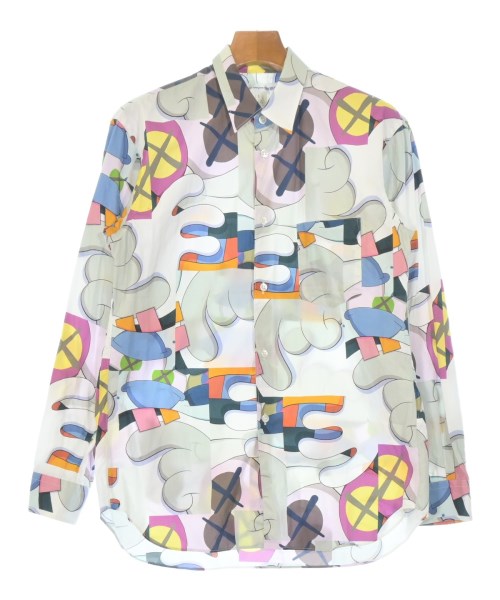 COMME des GARCONS SHIRT コムデギャルソンシャツカジュアルシャツ メンズ S グレーx紫x白等(総柄)【中古】【古着】