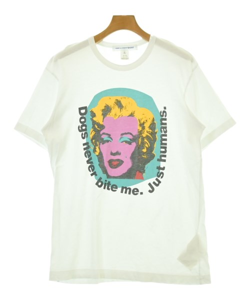 COMME des GARCONS SHIRT コムデギャルソンシャツプルオーバー・カットソー メンズ L 白【中古】【古着】