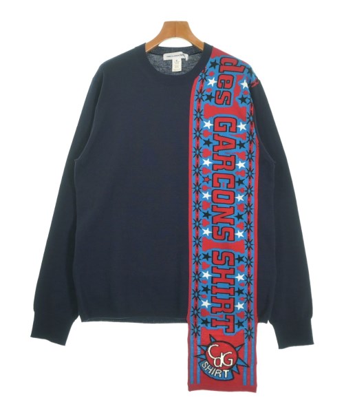 COMME des GARCONS SHIRT コムデギャルソンシャツ ニット・セーター メンズ XL 紺 【中古】【古着】