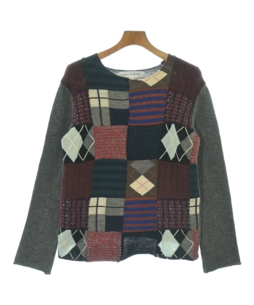 COMME des GARCONS SHIRT コムデギャルソンシャツニット・セーター メンズ S グレーx茶x紺等【中古】【古着】｜RAGTAG（ブランド古着のラグタグ） 8,850円