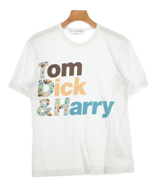 COMME des GARCONS SHIRT コムデギャルソンシャツティーシャツ・カットソー メンズ S 白【中古】【古着】 メンズファッション-Tシャツ・カットソー