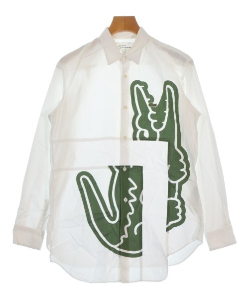COMME des GARCONS SHIRT コムデギャルソンシャツカジュアルシャツ メンズ S 白【中古】【古着】
