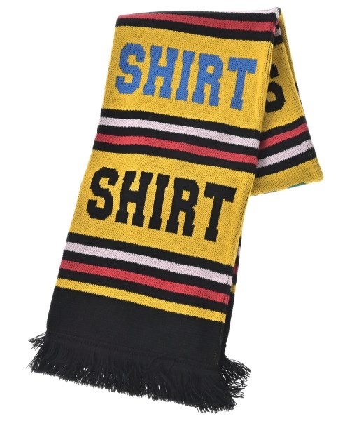COMME des GARCONS SHIRT コムデギャルソンシャツマフラー メンズ - 黄x黒x赤(総柄)【中古】【古着】