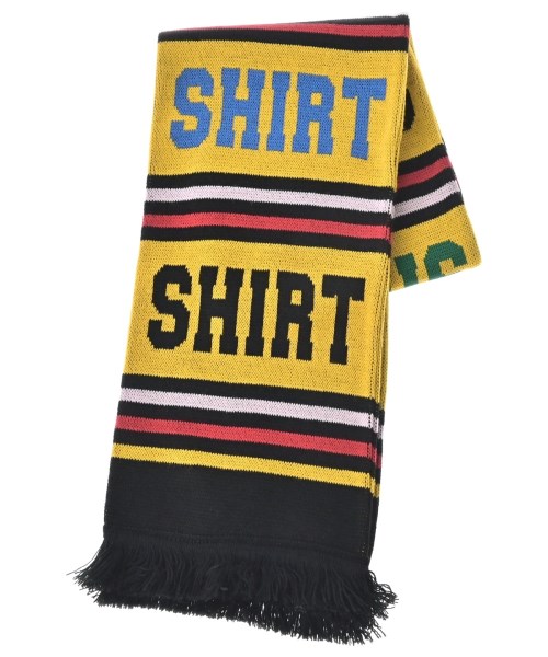 COMME des GARCONS SHIRT コムデギャルソンシャツマフラー メンズ - 黄x赤x黒等(総柄)【中古】【古着】