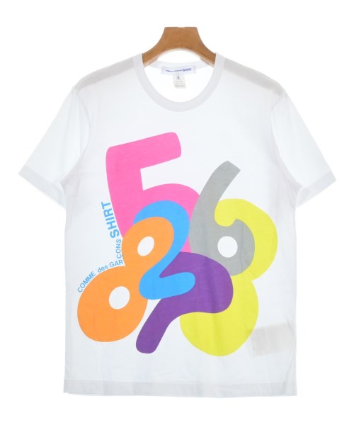 COMME des GARCONS SHIRT コムデギャルソンシャツティーシャツ・カットソー メンズ M 白【中古】【古着】