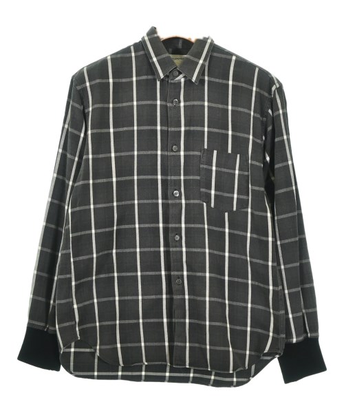 COMME des GARCONS SHIRT コムデギャルソンシャツカジュアルシャツ メンズ XS 薄墨色x白(読み合わせる)【中古】【古着】