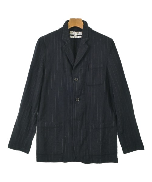 COMME des GARCONS SHIRT コムデギャルソンシャツテーラードジャケット メンズ S 黒(縞模様)【中古】【古着】