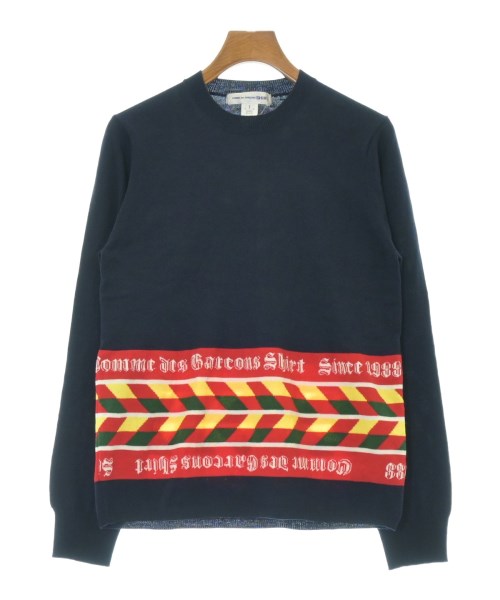 COMME des GARCONS SHIRT コムデギャルソンシャツニット・セーター メンズ S 紺x赤x黄等【中古】【古着】