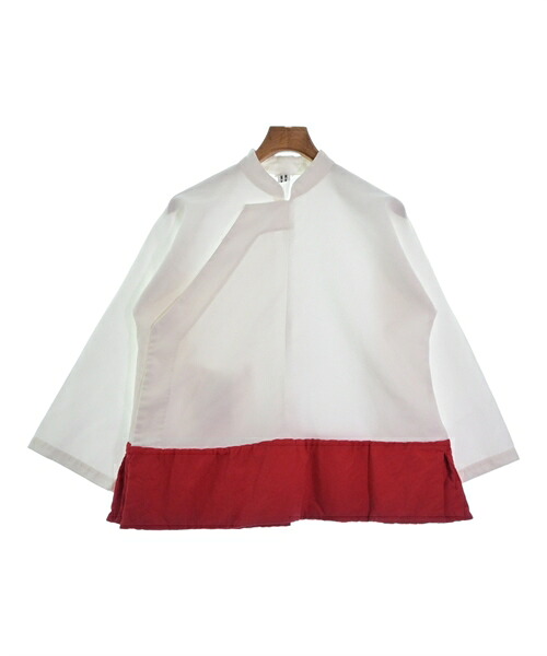 COMME des GARCONS COMME des GARCONS コムデギャルソンコムデギャルソン カジュアルジャケット レディース S 白x赤 【中古】【古着】