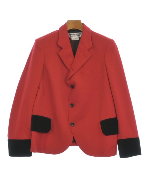 COMME des GARCONS COMME des GARCONS コムデギャルソンコムデギャルソンジャケット（余分の物） レディース XS 赤x黒【中古】【古着】