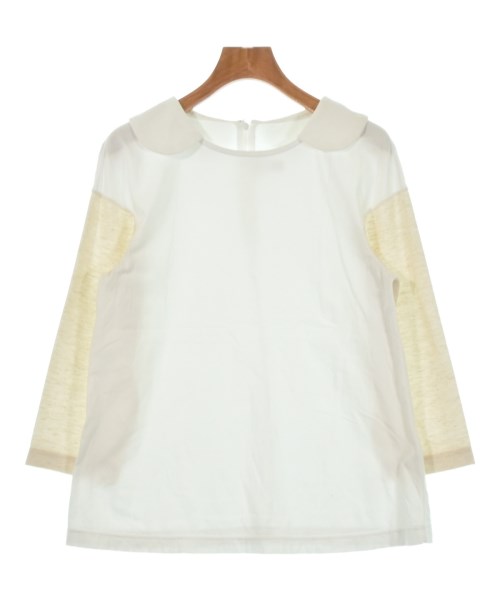 COMME des GARCONS COMME des GARCONS コムデギャルソンコムデギャルソンティーシャツ・カットソー レディース S 白xベージュ【中古】【古着】