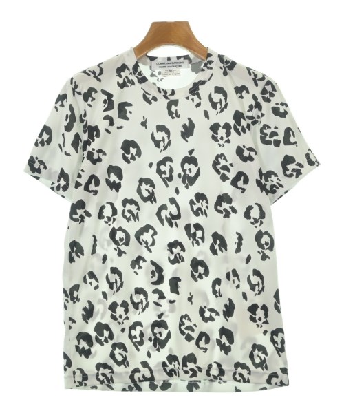 COMME des GARCONS COMME des GARCONS コムデギャルソンコムデギャルソン Tシャツ・カットソー レディース M 白x黒(総柄) 【中古】【古着】