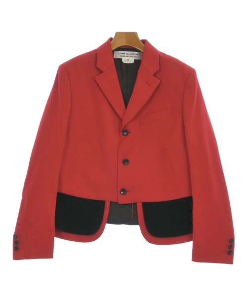 COMME des GARCONS COMME des GARCONS コムデギャルソンコムデギャルソンカジュアルジャケット レディース M 赤【中古】【古着】