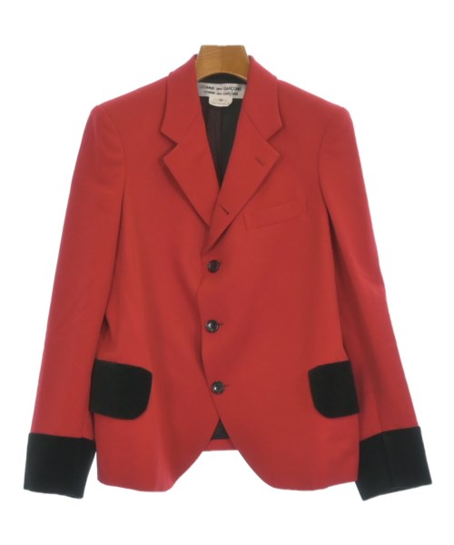 COMME des GARCONS COMME des GARCONS コムデギャルソンコムデギャルソンジャケット（余分の物） レディース XS 赤x黒【中古】【古着】