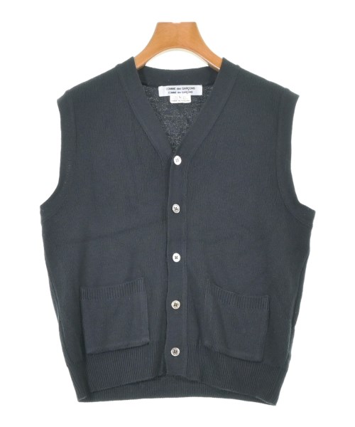 COMME des GARCONS COMME des GARCONS コムデギャルソンコムデギャルソンベスト レディース L 紺【中古】【古着】 レディースファッション-トップス-ベスト・ジレ
