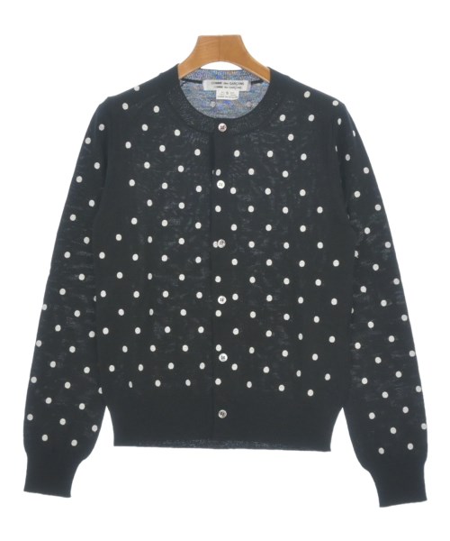 COMME des GARCONS COMME des GARCONS コムデギャルソンコムデギャルソン カーディガン レディース S 黒x白(ドット) 【中古】【古着】