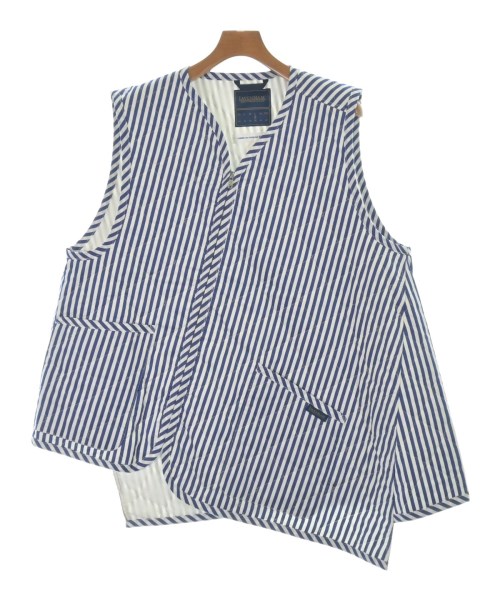 COMME des GARCONS SHIRT コムデギャルソンシャツ ブルゾン（その他） メンズ L 青x白(ストライプ) 【中古】【古着】