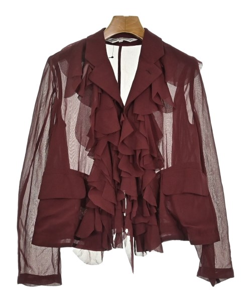 COMME des GARCONS COMME des GARCONS コムデギャルソンコムデギャルソンカジュアルジャケット レディース XS エンジ【中古】【古着】