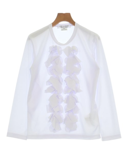 COMME des GARCONS COMME des GARCONS コムデギャルソンコムデギャルソンTシャツ・カットソー レディース XS 白【中古】【古着】｜RAGTAG（ブランド古着のラグタグ）