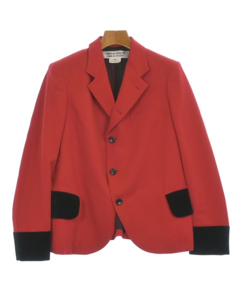 COMME des GARCONS COMME des GARCONS コムデギャルソンコムデギャルソンジャケット（余分の物） レディース XS 赤x黒【中古】【古着】