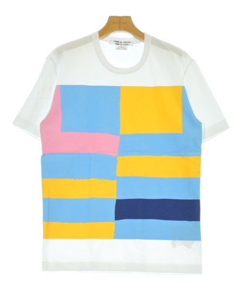 COMME des GARCONS COMME des GARCONS コムデギャルソンコムデギャルソンプルオーバー・カットソー レディース L 白x黄x水色等【中古】【古着】