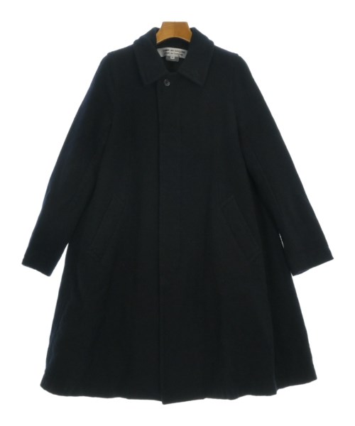 COMME des GARCONS COMME des GARCONS コムデギャルソンコムデギャルソンステンカラーコート レディース XS 紺【中古】【古着】