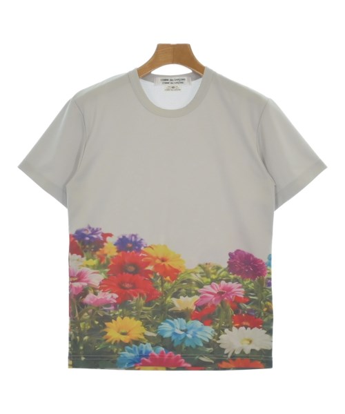 COMME des GARCONS COMME des GARCONS コムデギャルソンコムデギャルソンプルオーバー・カットソー レディース XS 薄墨色x赤xサクラ色等(花柄)【中古】【古着】