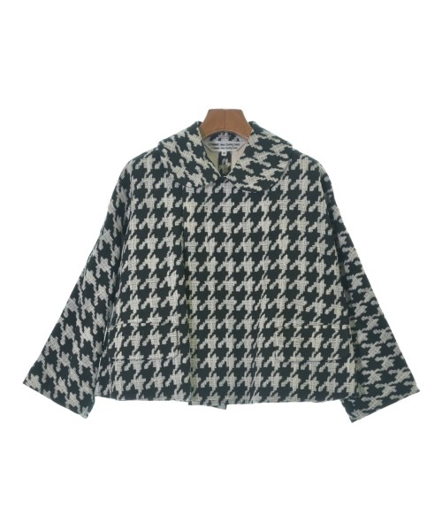 COMME des GARCONS COMME des GARCONS コムデギャルソンコムデギャルソンジャケット レディース XS 黒x白(総柄)【中古】【古着】