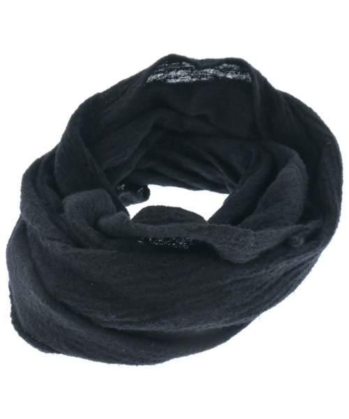 YOHJI YAMAMOTO ヨウジヤマモト マフラー レディース - 黒 【中古】【古着】