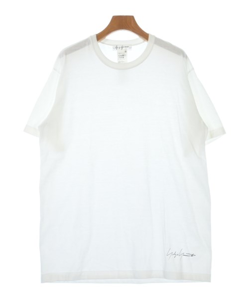 YOHJI YAMAMOTO ヨウジヤマモト Tシャツ・カットソー レディース 2(S位) 白 【中古】【古着】