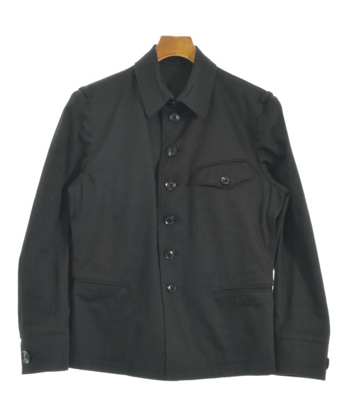 YOHJI YAMAMOTO ヨウジヤマモトステンカラーコート メンズ 2(S位) 黒【中古】【古着】