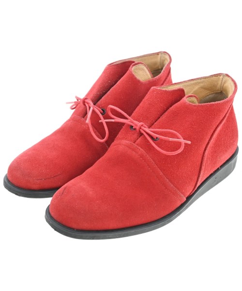 YOHJI YAMAMOTO ヨウジヤマモトシューズ（余分の物） レディース SS(21糎位) 赤【中古】【古着】