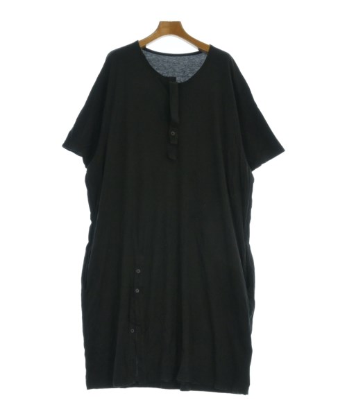 YOHJI YAMAMOTO ヨウジヤマモト ワンピース レディース 3(M位) 黒 【中古】【古着】