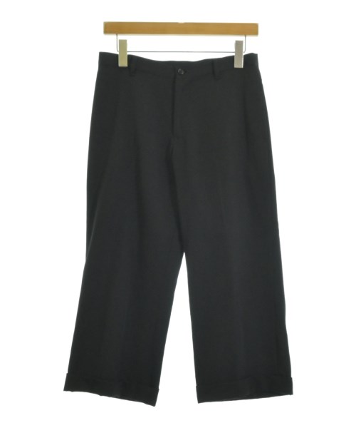 YOHJI YAMAMOTO ヨウジヤマモトスラックス レディース -(L位) 黒【中古】【古着】