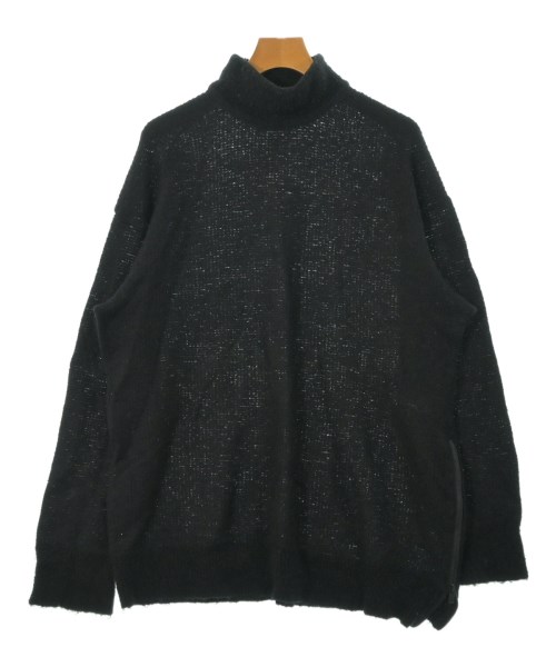 yohji yamamoto POUR HOMME ヨウジヤマモトプールオムニット・セーター メンズ 3(M位) 黒【中古】【古着】