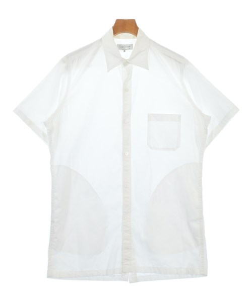 yohji yamamoto POUR HOMME ヨウジヤマモトプールオム カジュアルシャツ メンズ 2(S位) 白 【中古】【古着】