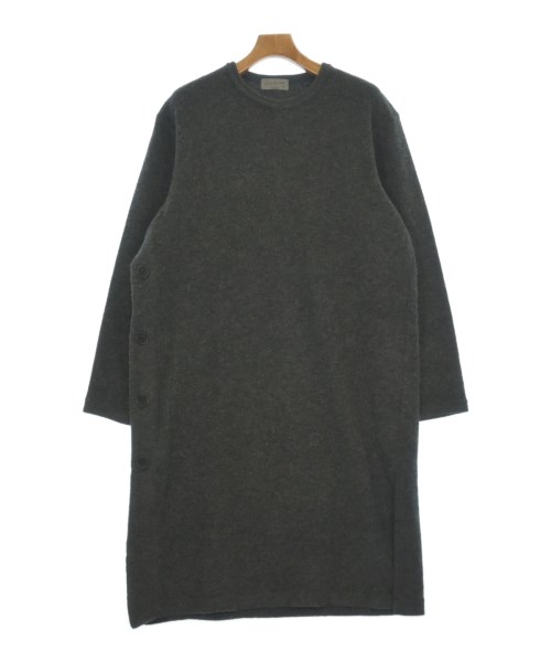 yohji yamamoto POUR HOMME ヨウジヤマモトプールオムニット・セーター メンズ 3(M位) チャコールグレー【中古】【古着】