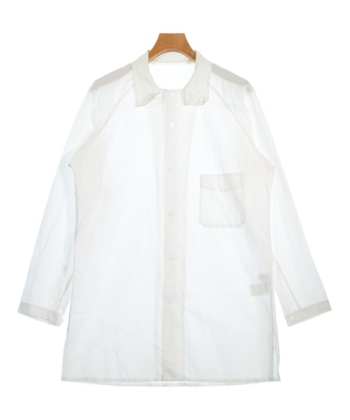 yohji yamamoto POUR HOMME ヨウジヤマモトプールオム カジュアルシャツ メンズ 2(S位) 白 【中古】【古着】