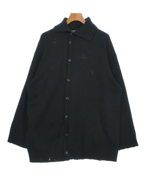 yohji yamamoto POUR HOMME ヨウジヤマモトプールオムニット・セーター メンズ 3(M位) 黒【中古】【古着】