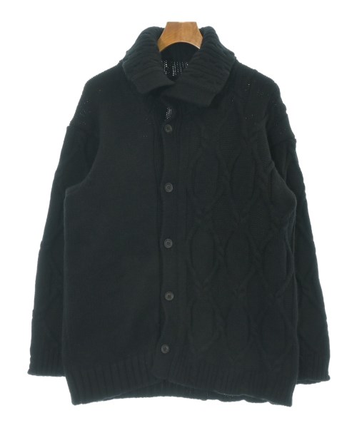 yohji yamamoto POUR HOMME ヨウジヤマモトプールオムカーディガン メンズ 2(S位) 黒【中古】【古着】