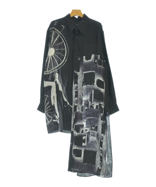 yohji yamamoto POUR HOMME ヨウジヤマモトプールオムカジュアルシャツ メンズ 2(S位) 黒【中古】【古着】|RAGTAG(ブランド古着のラグタグ)