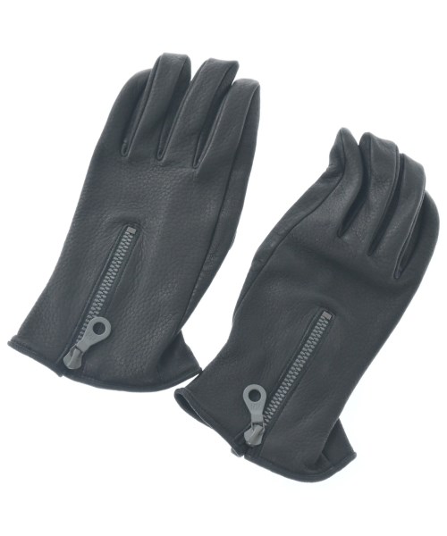 yohji yamamoto POUR HOMME ヨウジヤマモトプールオムグローブ メンズ 1(S位) 黒【中古】【古着】