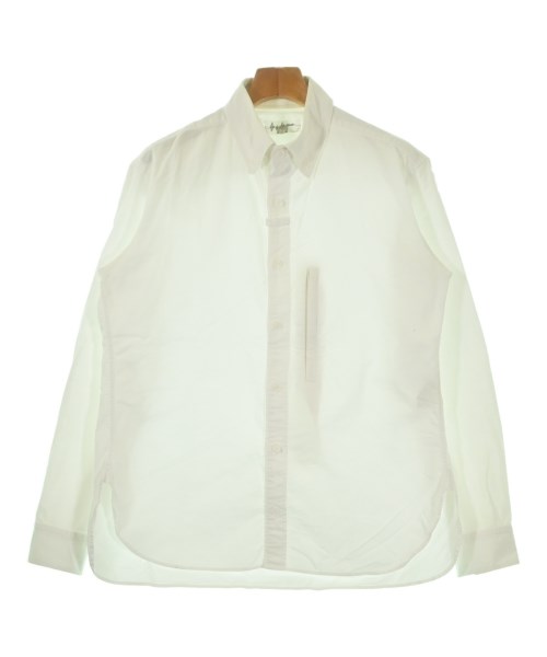 yohji yamamoto POUR HOMME ヨウジヤマモトプールオム カジュアルシャツ メンズ 3(M位) 白 【中古】【古着】