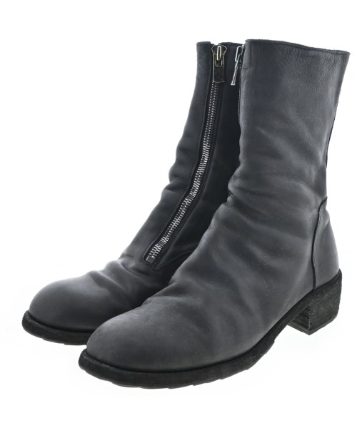 yohji yamamoto POUR HOMME ヨウジヤマモトプールオム ブーツ メンズ EU43(28cm位) 黒 【中古】【古着】