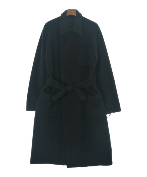yohji yamamoto POUR HOMME ヨウジヤマモトプールオムコート（余分の物） メンズ -(XL位) 黒【中古】【古着】